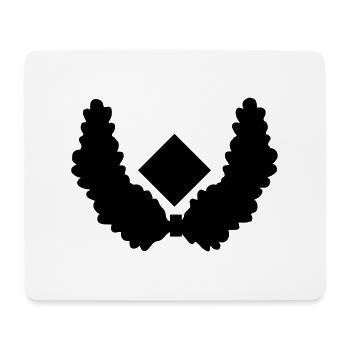 Major Dienstgrad - Mousepad (Querformat) - Weiß - Vorne