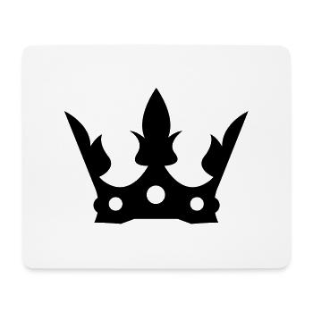 crown de - Mousepad (Querformat) - Weiß - Vorne