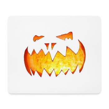 Halloween Pumpkin - Mouse Pad (horizontal) - white - Front