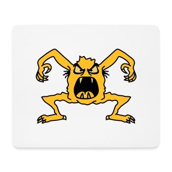 monster - Mouse Pad (horizontal) - white - Front