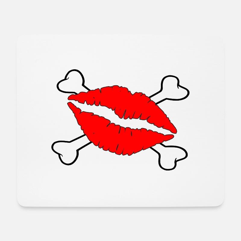 St. Pauli - Mousepad (Querformat) - Weiß