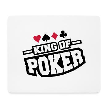 king_of_poker_design_c2 - Tapis de souris (format paysage) - blanc - Devant