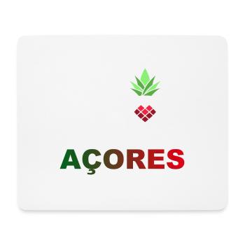 Acores Azores Azores Portugal island group pineapple - Mouse Pad (horizontal) - white - Front