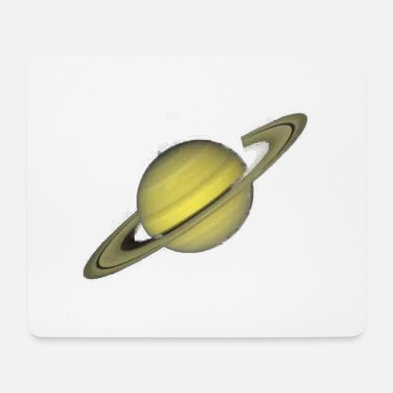 Saturn - Mouse Pad (horizontal) - white