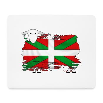 euskal herria - pays basque 51 - Tapis de souris (format paysage) - blanc - Devant
