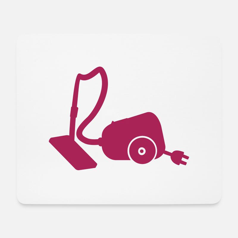 Staubsauger / Vacuum Cleaner (1c) - Mousepad (Querformat) - Weiß