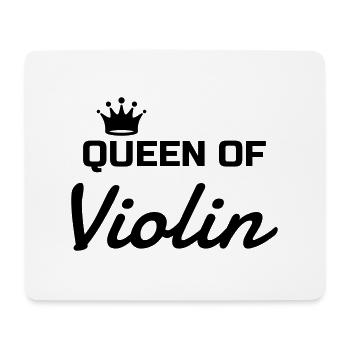 violon violoniste Musique Musicien Concert - Tapis de souris (format paysage) - blanc - Devant