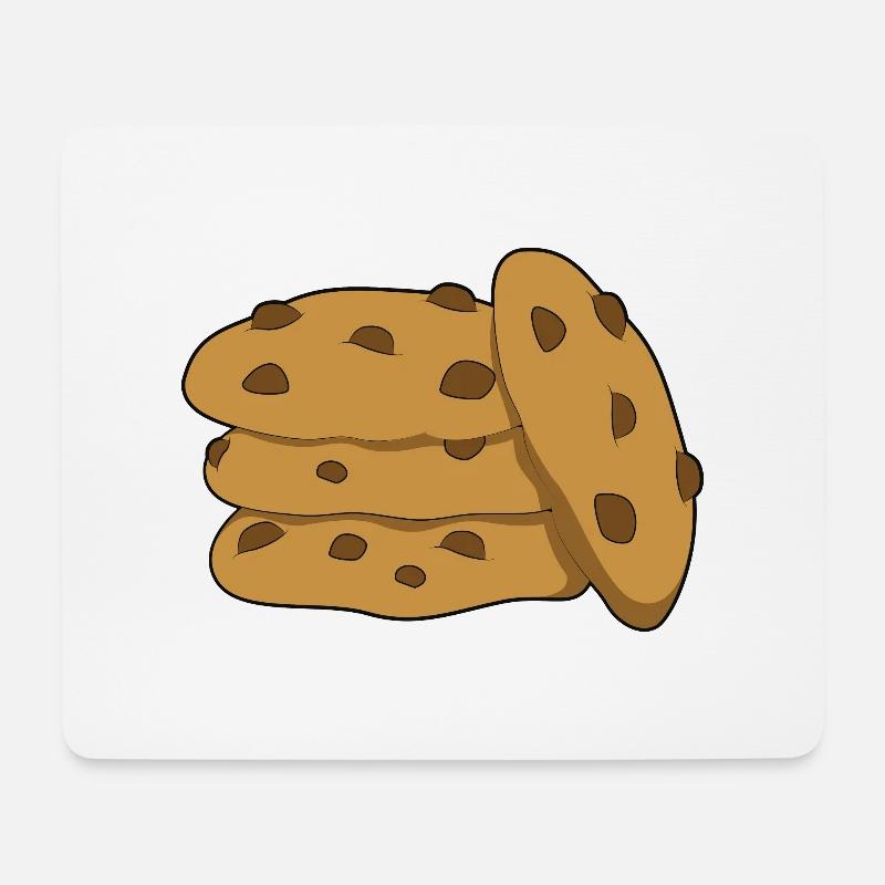 Cookie - Mousepad (Querformat) - Weiß