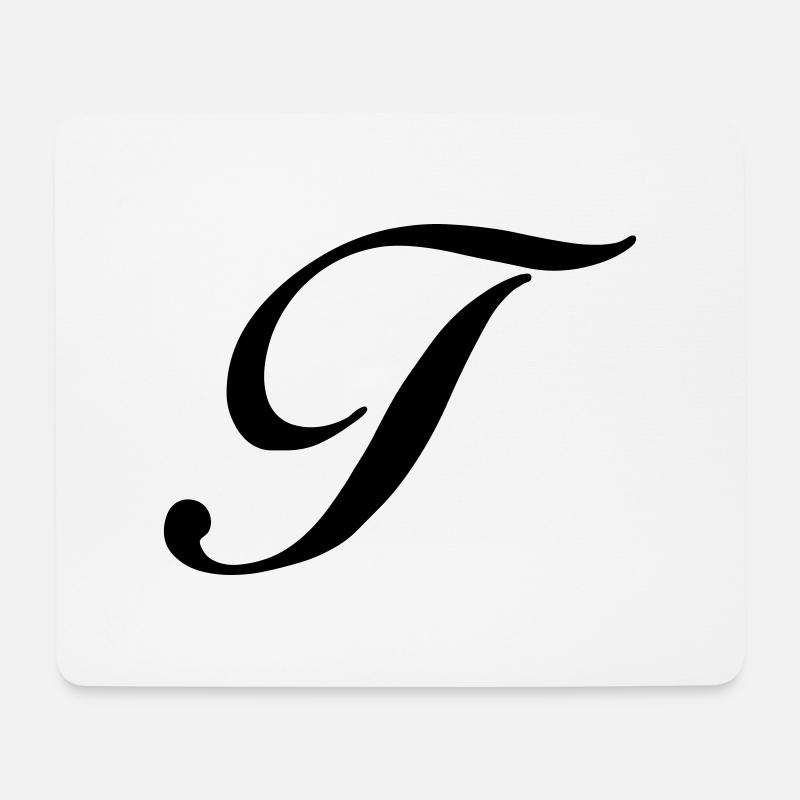 T - Mouse Pad (horizontal) - white