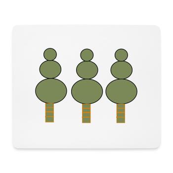 Save Our Trees - Mousepad (Querformat) - Weiß - Vorne