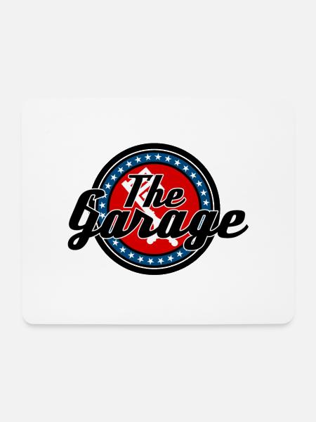 Garage - Mousepad (Querformat) - Weiß