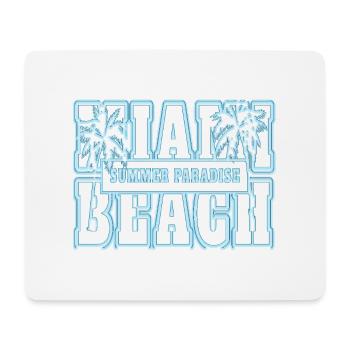 neon anime retro vintage cool pink nge - Mouse Pad (horizontal) - white - Front