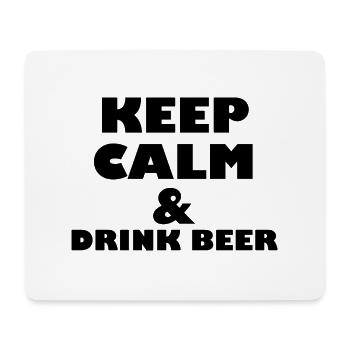 Funny Beer Saying Gift Idea Party - Tapis de souris (format paysage) - blanc - Devant