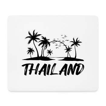 Thaïlande - Tapis de souris (format paysage) - blanc - Devant