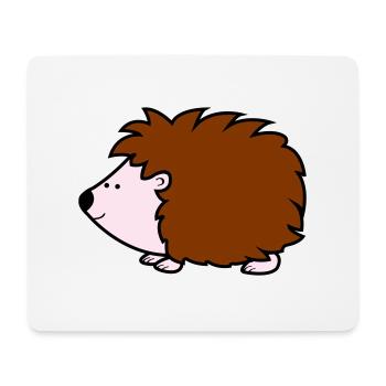 igel - Mousepad (Querformat) - Weiß - Vorne