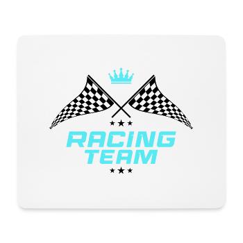 racing team - Mousepad (Querformat) - Weiß - Vorne