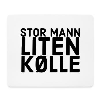 grand homme petit club - Tapis de souris (format paysage) - blanc - Devant