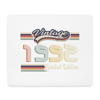 Original 1992 Vintage Edition Retro Geburtstag - Mousepad (Querformat) - Weiß - Vorne
