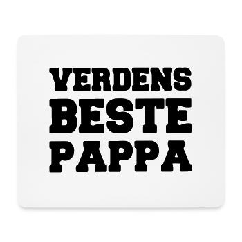 der beste Vater der Welt - Mousepad (Querformat) - Weiß - Vorne