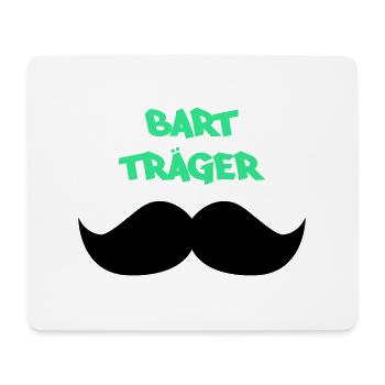 bart träger2 - Mousepad (Querformat) - Weiß - Vorne