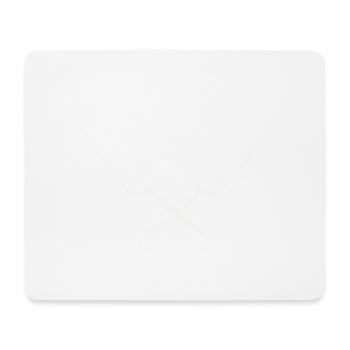 messer 2 - Mousepad (Querformat) - Weiß - Vorne