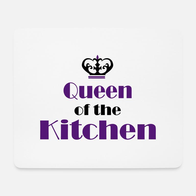 Women's Cooking Apron - Mouse Pad (horizontal) - white