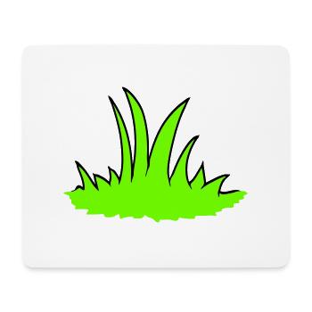 Grass Meadow Many Grasses Blades of Grass Green Nature Cool - Mouse Pad (horizontal) - white - Front