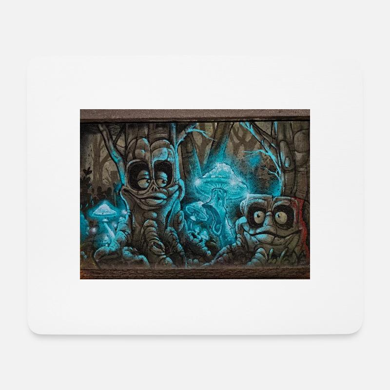 Urban MUC - Mousepad (Querformat) - Weiß
