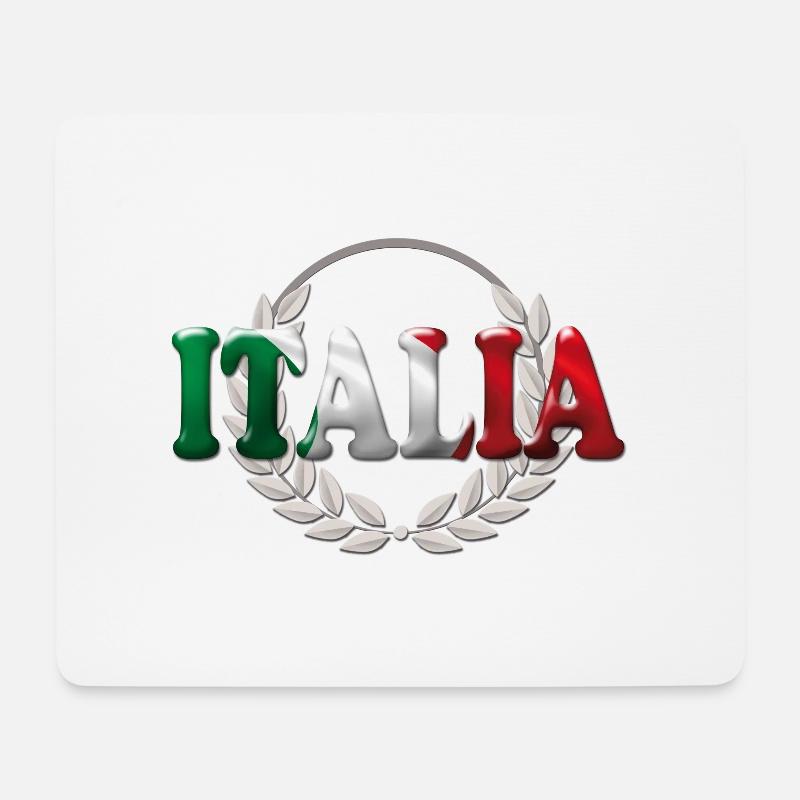 Lorbeeren Italien2 - Mousepad (Querformat) - Weiß