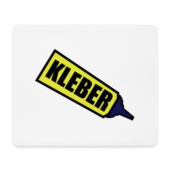 kleber_3c - Mousepad (Querformat) - Weiß - Vorne
