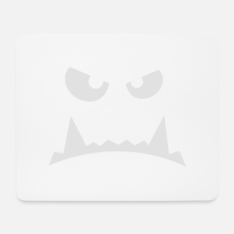 monsta_final - Mousepad (Querformat) - Weiß