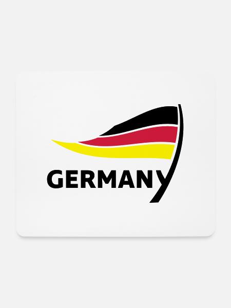germany - Mouse Pad (horizontal) - white