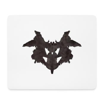 Artichok thème Rorschach test n°01 - Mousepad (Querformat) - Weiß - Vorne