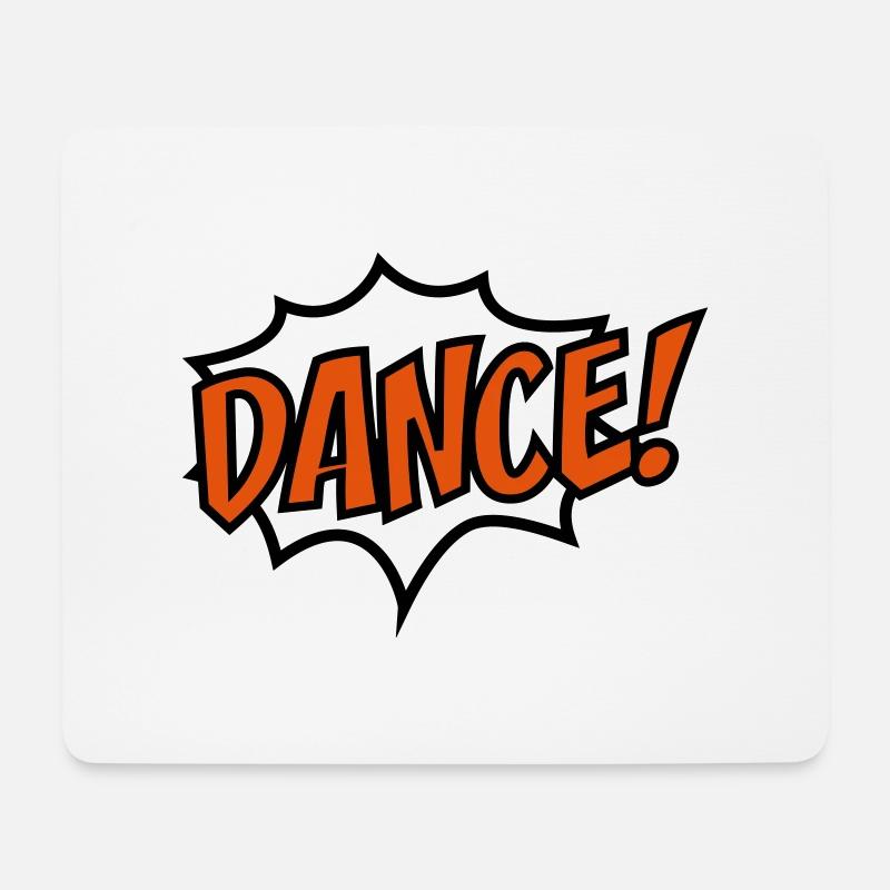 Tanzen - Mousepad (Querformat) - Weiß