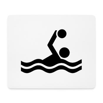 Water polo - Mouse Pad (horizontal) - white - Front