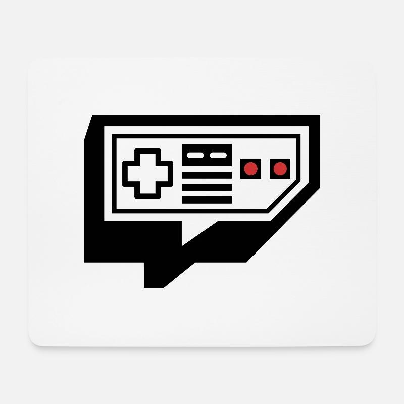 Controller - Tapis de souris (format paysage) - blanc