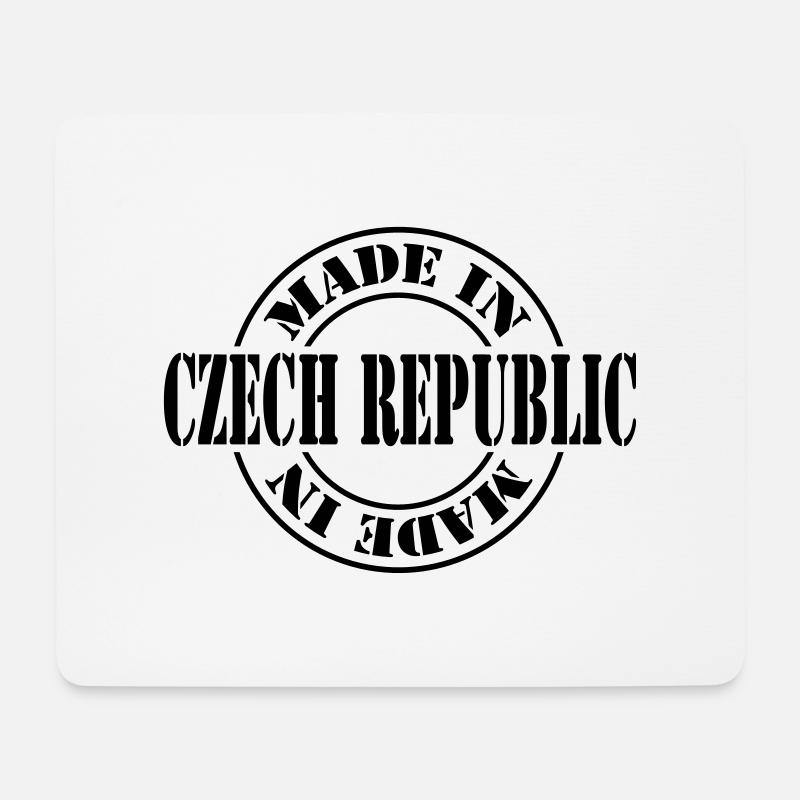 made in czech republic m1k2 - Mousepad (Querformat) - Weiß