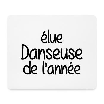 Tänzerin / Tänzer / Musik / Tanz / Dance - Mousepad (Querformat) - Weiß - Vorne