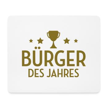 Bürger - Bürgerin - Bürgerrecht - Bürgerliche - Mousepad (Querformat) - Weiß - Vorne