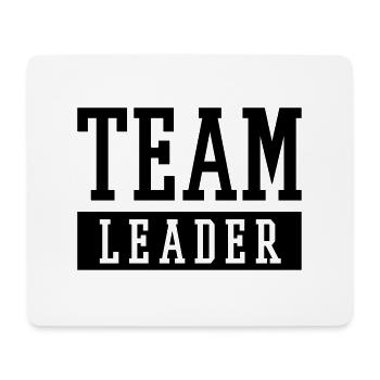 Team Leader - Mousepad (Querformat) - Weiß - Vorne