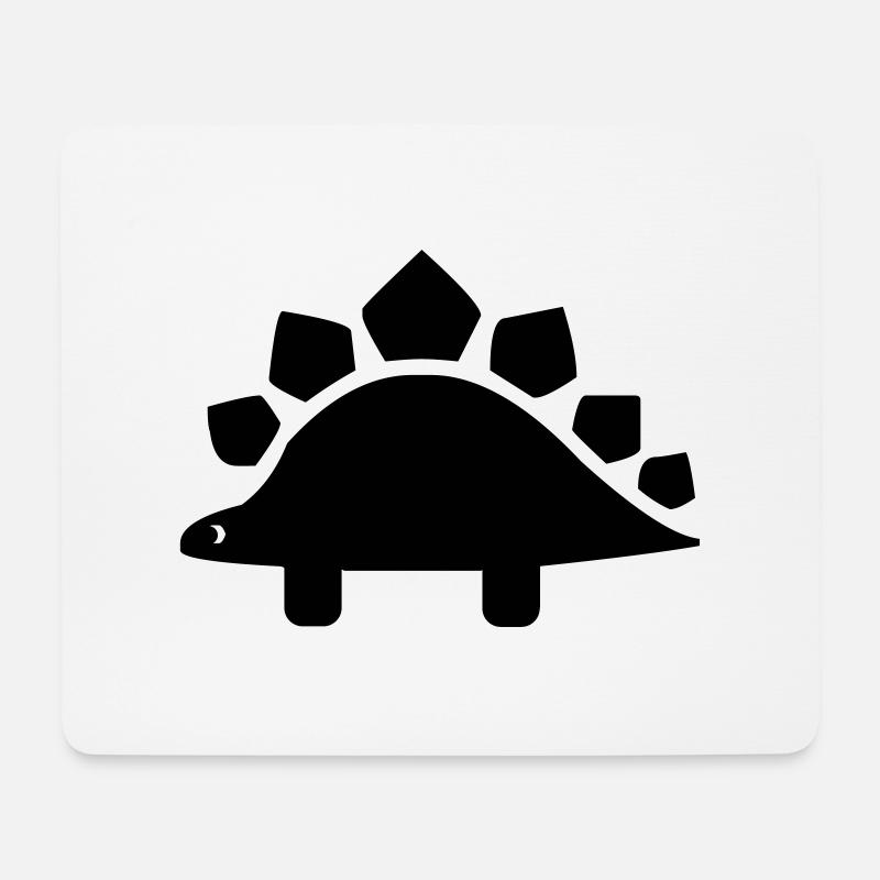 dino - Mousepad (Querformat) - Weiß