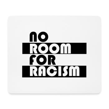 Kein Platz für Rassismus - Mousepad (Querformat) - Weiß - Vorne