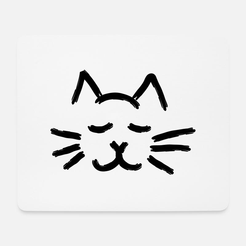 Chat Zen - Mouse Pad (horizontal) - white