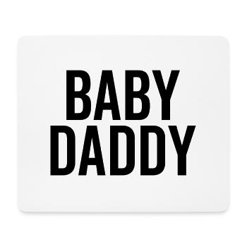 Baby Daddy - Mouse Pad (horizontal) - white - Front