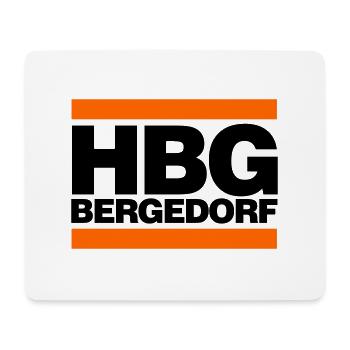 Hamburg Bergedorf (HBG Bergedorf) - Mousepad (Querformat) - Weiß - Vorne