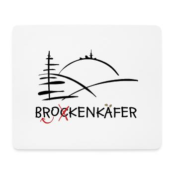 Brockenkäfer - Mousepad (Querformat) - Weiß - Vorne