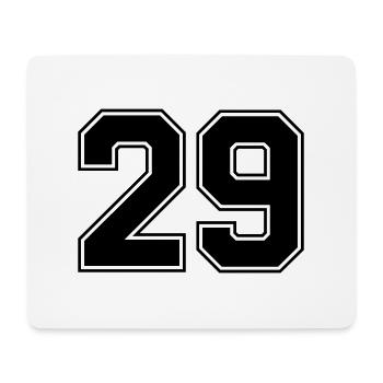 29 - Mouse Pad (horizontal) - white - Front