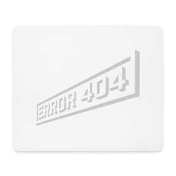 Netzwerk verloren Error 404 - Mousepad (Querformat) - Weiß - Vorne