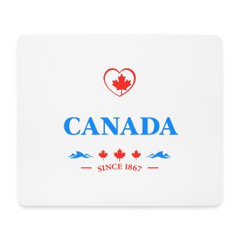 Kanada Vancouver Montreal Toronto Maple Leaf Bären - Mousepad (Querformat) - Weiß - Vorne