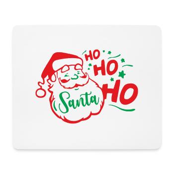HO HO HO Santa - Weihnachtshumor - Mousepad (Querformat) - Weiß - Vorne